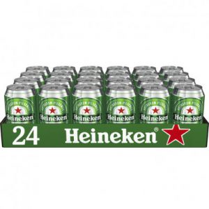 Heineken tray 24 blikjes gekoeld